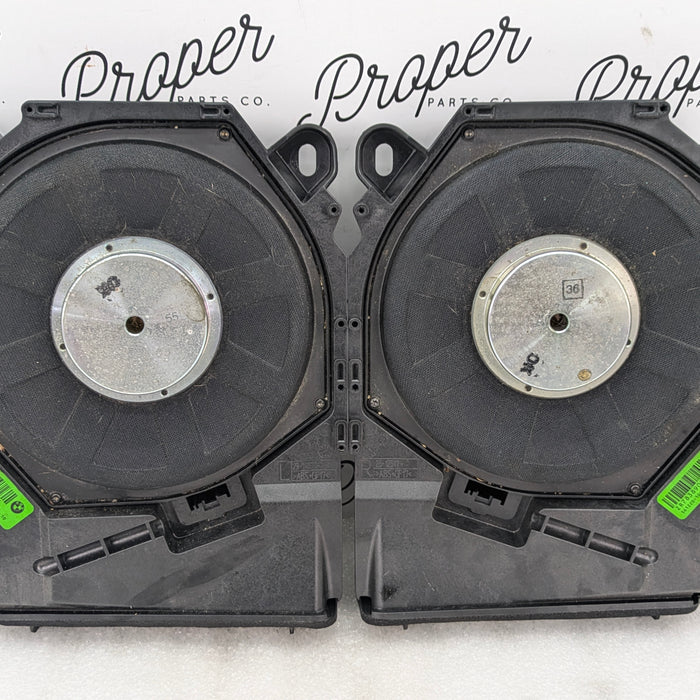 BMW E92 E90 E91 E93 M3 335i 328i Left/Right Individual Audio Subwoofer Set 7838907/7838908