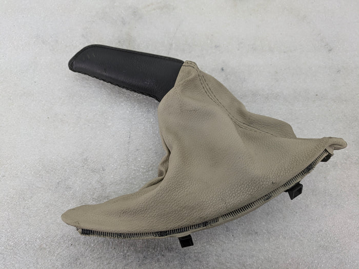 BMW E90 E91 E92 E93 M3 335xi 328xi Beige Leather Hand Parking Emergency Brake Boot 6951563