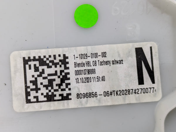 BMW G22 430ix 330ix 330ex G82 M4 Black Third Brake Light Trim Panel Cover 8096856 *DAMAGED*