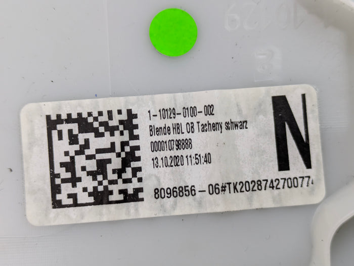 BMW G22 430ix 330ix 330ex G82 M4 Black Third Brake Light Trim Panel Cover 8096856 *DAMAGED*