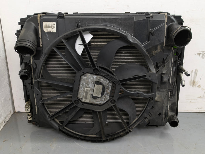 BMW E90 E92 E93 335i 335xi N54 N55 Manual Radiator/Radiator Fan/Intercooler 17117558480