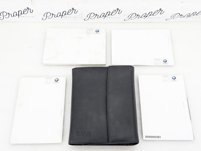 BMW E46 330ci 325ci Convertible Owners Service Care Technical Manual & Leather Slip Case 01410157599