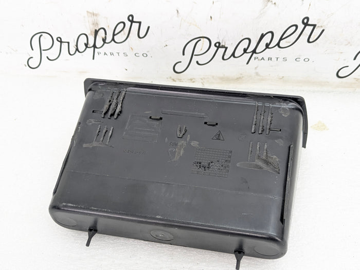 Porsche 996.2 911 Carrera 4 Lower Dashboard Center Console Storage Compartment Cubby W/Rubber Liner 99655224301