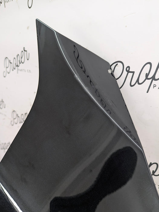 BMW G22 430 440 Front Right Side Passenger Fender Black Sapphire Metallic (475) *Damage*