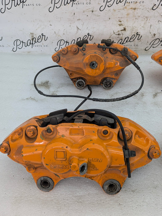 BMW F30 F31 F32 F33 F36 340 440 435 335 M sport Orange Brembo Brake Caliper Set Front & Rear