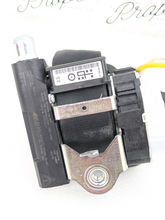 BMW E92 335xi 328xi M3 LCI Right/Passenger Side Front Black Seat Belt 7284362