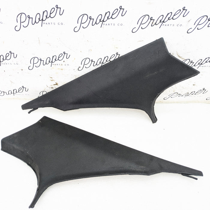 BMW F30 F80 340xi 335xi 330xi 328xi 320xi M3 M Sport Black Left & Right C-Pillar Trim Set 7221003/7221004