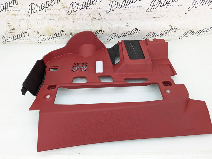 BMW F36 F32 F33 440xi 435xi 430xi 428xi Left/Driver Side Dashboard Lower Knee Kick Panel Trim Coral Red 9382569