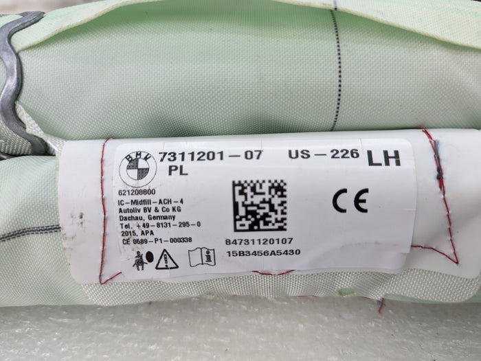 BMW F36 F30 435xi 428xi 440xi 430xi M Sport Left Side Driver Curtain Air Bag Airbag 7311201