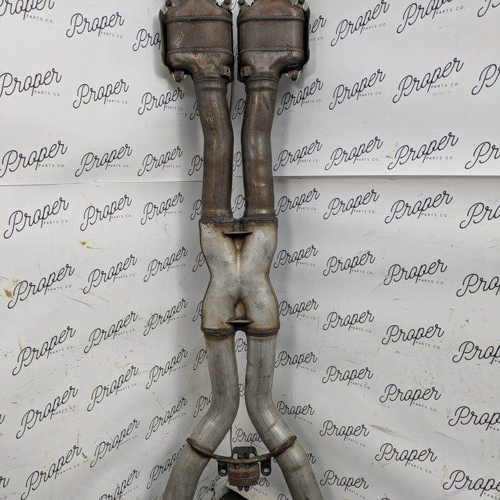 Chevrolet C7 Corvette Stingray Exhaust System X-Pipe Mid Pipe Catalytic Converters 12624906