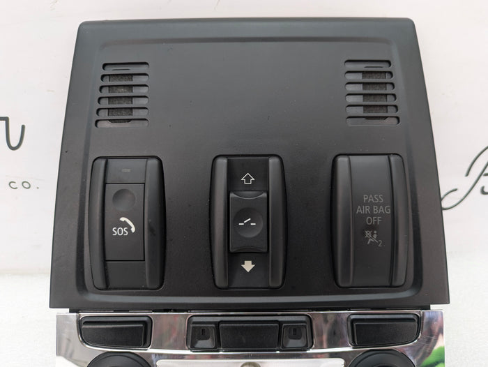 BMW E82 135i 128i Front Upper Interior Black Dome Light & Sun Roof Control Switch Button 9225539