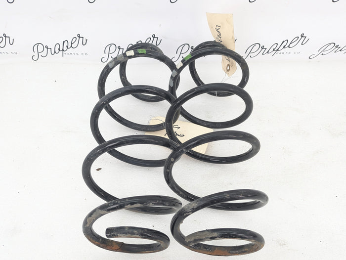 2016-2018 Audi 8U Q3 Quattro AWD Front & Rear Suspension Spring Set 4 Yellow 1 Grey