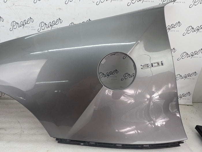 BMW E85 Z4 02-08 Driver Left Front Fender Sterling Grey Metallic (472)