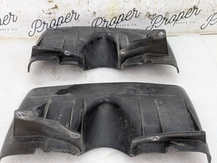 Chevrolet C7 Corvette Stringray Z51 Rear Right & Left Side Brake Caliper Air Deflector Cooling Ducts Set Pair 22782380/22782381