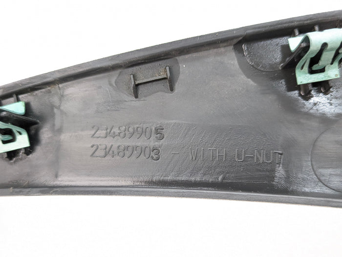 Chevrolet C7 Corvette Stingray Rear Right/Passenger Side Splash Shield Wheel Arch Molding Trim 23489905
