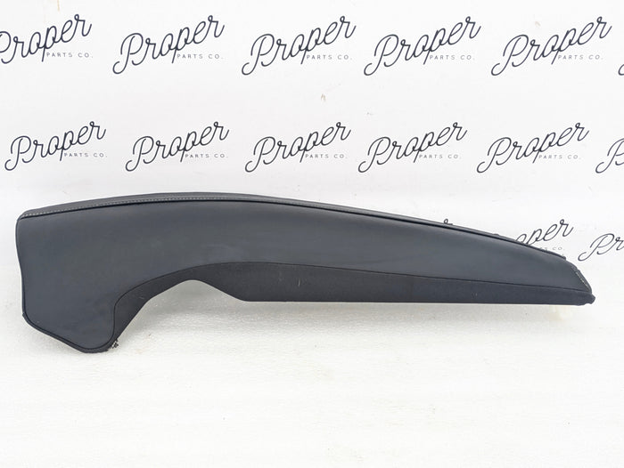 2021 Volvo V60 T6 R-Design Right/Passenger Side Rear Black Leather Seat Bolster 31467788