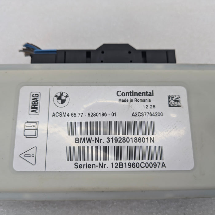 BMW F10 535xi Dashboard Airbag Control Module 9280186 *NOTE*