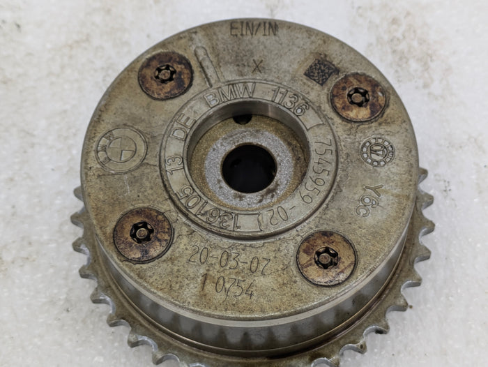 BMW E9X 335i F3X 435i N55 Engine Intake Inlet Camshaft Timing Adjustment Gear 7545959