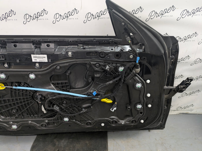 BMW G22 G23 G82 G83 430ix M440ix M4 Left/Driver Side Door Black Sapphire Metallic (475) 41009478691 *DAMAGED*