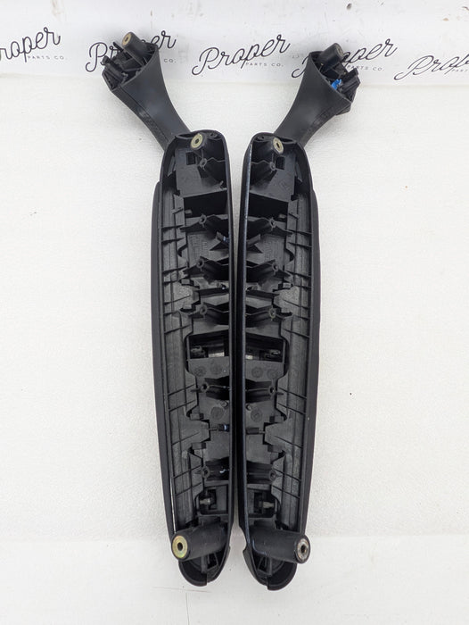 BMW E46 M3 ZHP 330Ci Coupe/Convertible Black Cube Door Handle Armrest Trim Set 51417904069/51417904070 *Damaged*