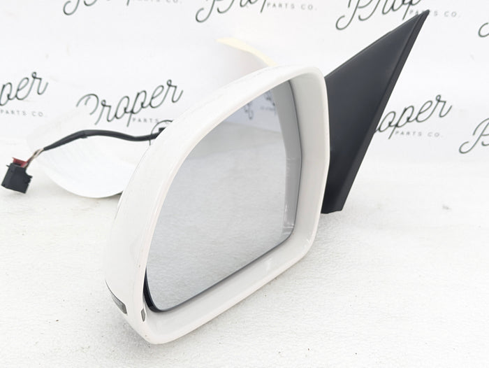 2015-2018 Audi 8U Q3 Left Driver Side Mirror Cortina White 8T0959577A