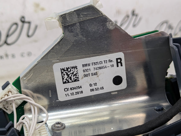 BMW F36 F32 F33 F83 440xi 430xi M4 LCI LED Rear Right/Passenger Side Inner Trunk Tail Light 7426054