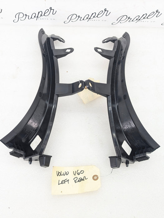 2021 Volvo V60 T6 R-Design Left Right Rear Trunk Trim Panel Set 32205048/32205047