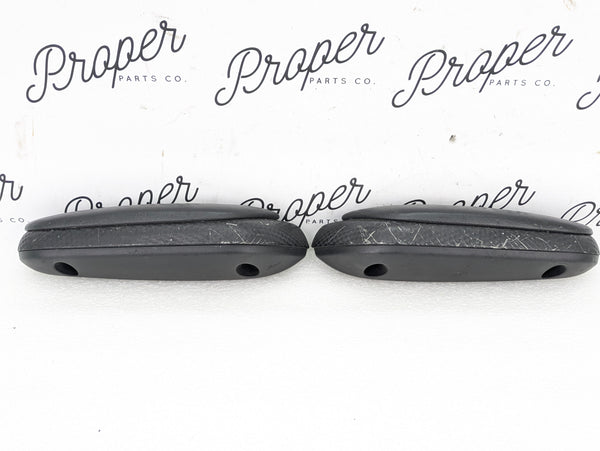 BMW E46 M3 330ci ZHP M Sport Convertible Rear Panel Armrest Set Black Cube Trim *Damaged*