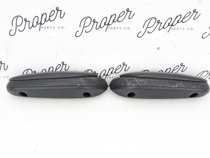 BMW E46 M3 330ci ZHP M Sport Convertible Rear Panel Armrest Set Black Cube Trim *Damaged*