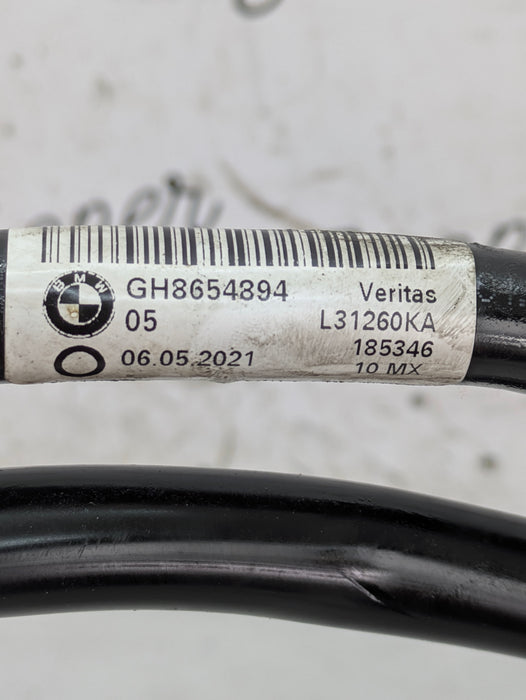 BMW G20 G22 G23 G26 330xi 330i 430ix 430i Automatic Transmission Oil Cooler Feed & Return Lines 8654894/8654907