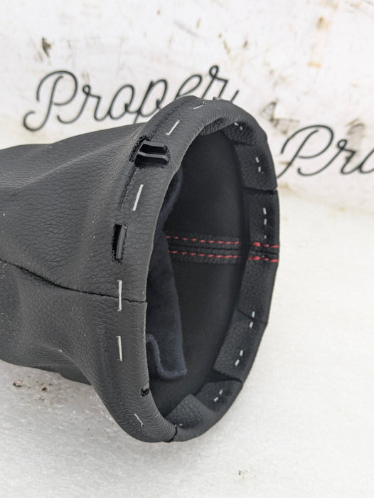 MINI R60 Countryman Leather Shift Boot Red Stitching