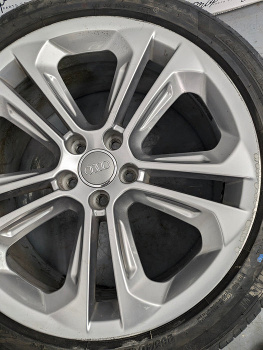 2015-2018 Audi 8U Q3 Aluminum Double 5 Spoke Wheel Set 8.5J X 19 Et 36 8U0601025AD