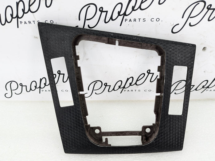 BMW E46 M3 330Ci 325Ci ZHP M Sport Coupe Black Cube Center Shifter Window Switch Trim Bezel 51167902429