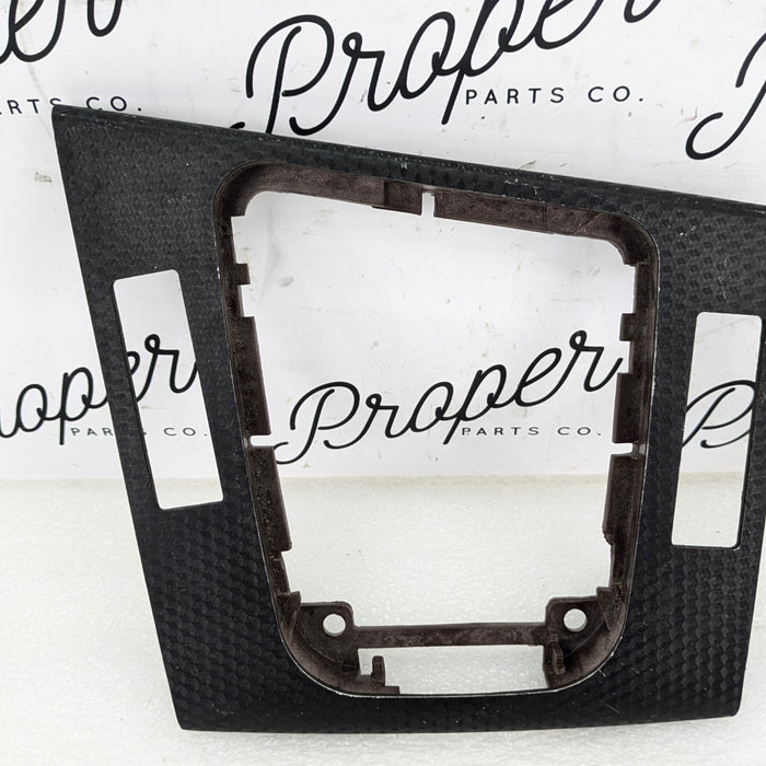 BMW E46 M3 330Ci 325Ci ZHP M Sport Coupe Black Cube Center Shifter Window Switch Trim Bezel 51167902429