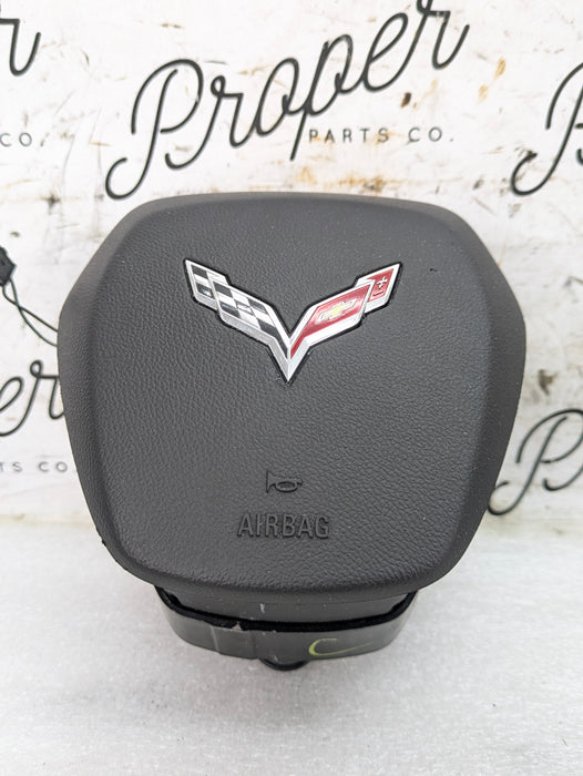 Chevrolet C7 Corvette Stingray Z51 Driver Steering Wheel Airbag Air Bag Inflator Module 23140666