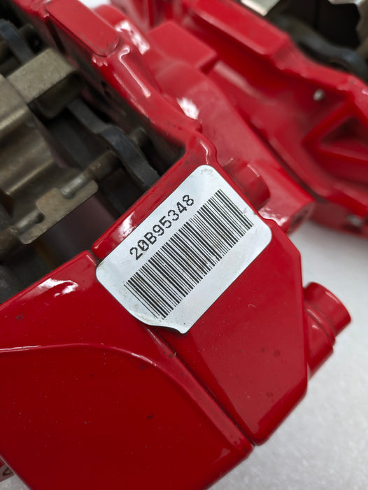 Chevrolet C7 Corvette Stingray Front & Rear Brembo Brake Calipers Set Red 20C79021/20C79022/20B95348/20B95347 *NOTE*
