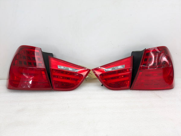 BMW E90 LCI Sedan 335xi 328xi Rear Tail Light Left Right Inner Outer Set 218402/218401