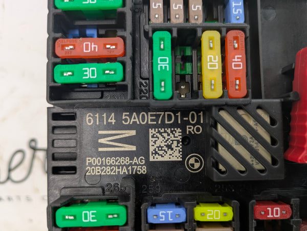 BMW G22 G23 G20 G26 430ix 330ix 330ex Rear Interior Power Distribution Fuse Box & LIN Module 5A0E7D1/8795478