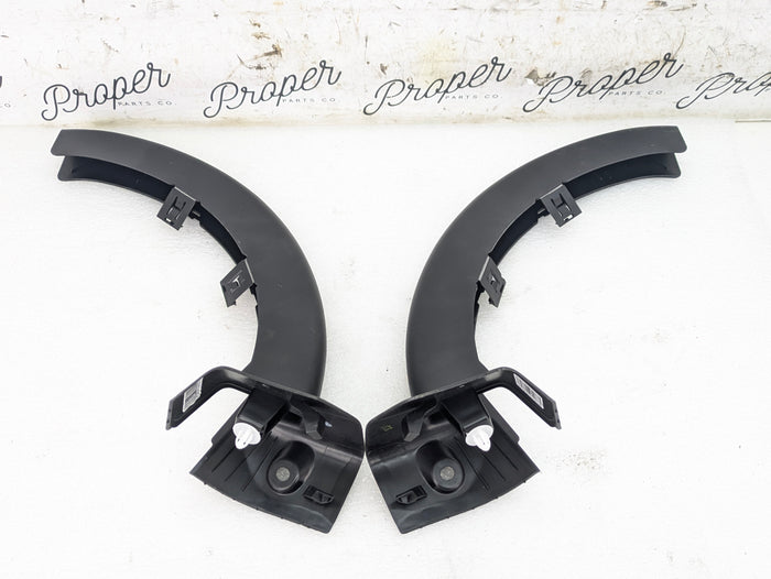 BMW G22 G82 430ix M440ix M4 Trunk Lid Left/Right Hinge Trim Set Pair 7487631/7487632