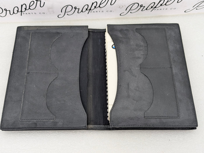 BMW E39 5 Series Owners Radio Phone Manual & Leather Slip Case 01419791277