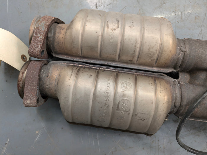 BMW Z3 M Coupe Roadster S52 Exhaust System Mid Section & Catalytic Converters 1744163/1744164