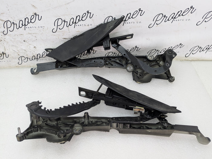Porsche 996.2 911 Carrera 4 Cabriolet Convertible Roof Soft Top Left/Right Hinge Set W/Flaps