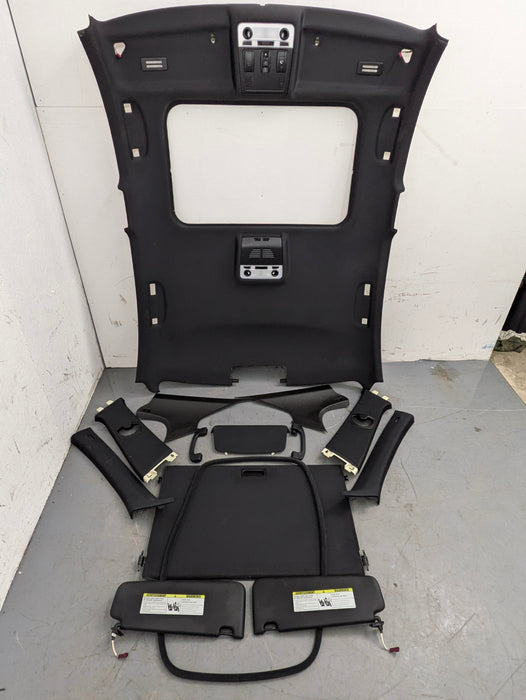 BMW E90 335xi 328xi Sedan Black Headliner Upper Interior Set	51448046413