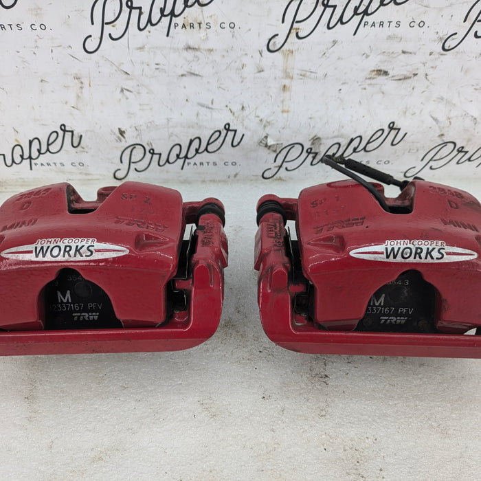 MINI R60 R61 Countryman JCW Sport Front Brake Calipers Pair Set Left/Right