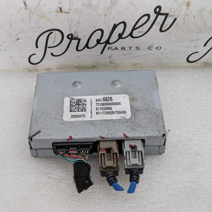 2018 Chevrolet 6th Gen Camaro 2SS Human Machine Interface HMI Control Module 84216626