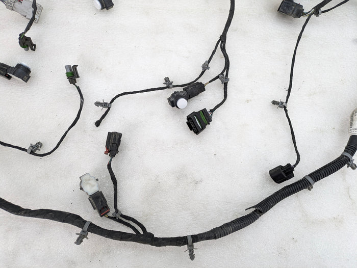 2018 Chevrolet 6th Gen Camaro 2SS Rear Bumper Wiring Harness W/Parking Distance Sensors 23401920/52019546 *DAMAGED*