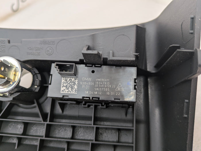 BMW F36 435xi Rear Center Console Vent Trim & Heated Seat Switch 9222046 *DAMAGED*