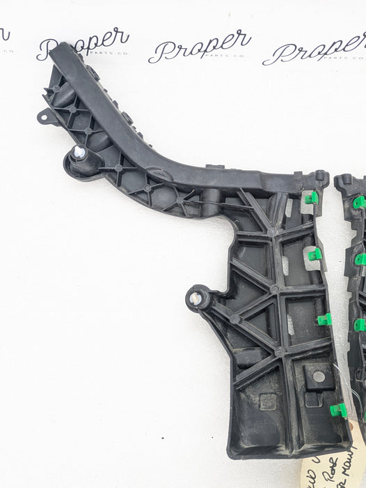 2021 Volvo V60 T6 R-Design Rear Left & Right Bumper Bracket Set 31455501/31455502 *DAMAGED*