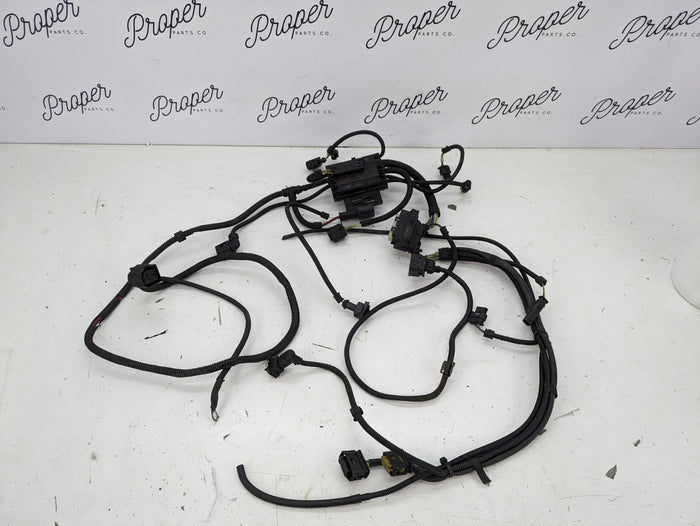 BMW E90 E93 E92 335i 335xi N55 Engine Sensoric Module 1 Wiring Harness 12517635393 *DAMAGED*