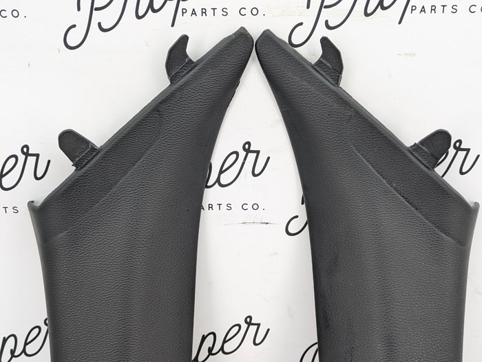 BMW E93 335is 335xi 335i 328xi 328i M3 Black Left/Right A Pillar Trim Set 7129311/7129312